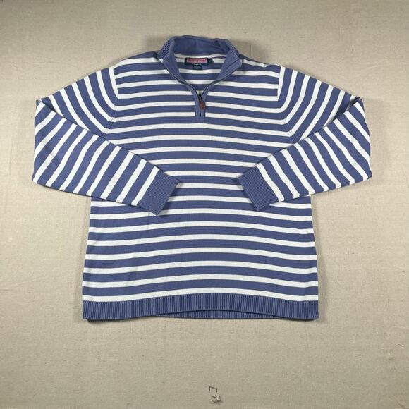 Lot of 2 Vineyard Vines 1/4 Zip Pullover Mens Size Large Preppy - Picture 2 of 9